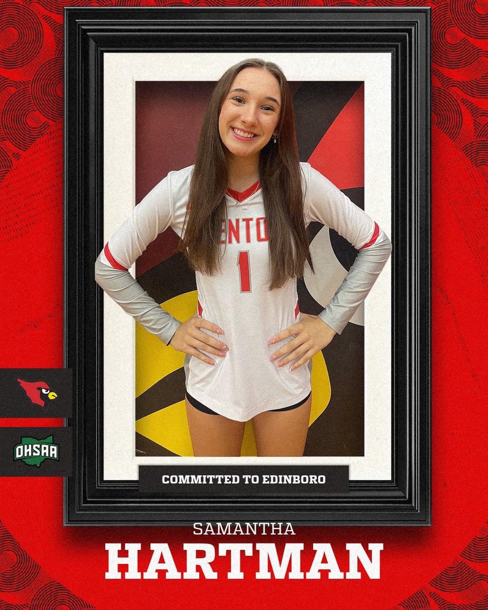 Today we celebrate Sam Hartman signing her National Letter of Intent for Edinboro University!

Thank you for everything you've done for MentorVB and best of luck at Edinboro!