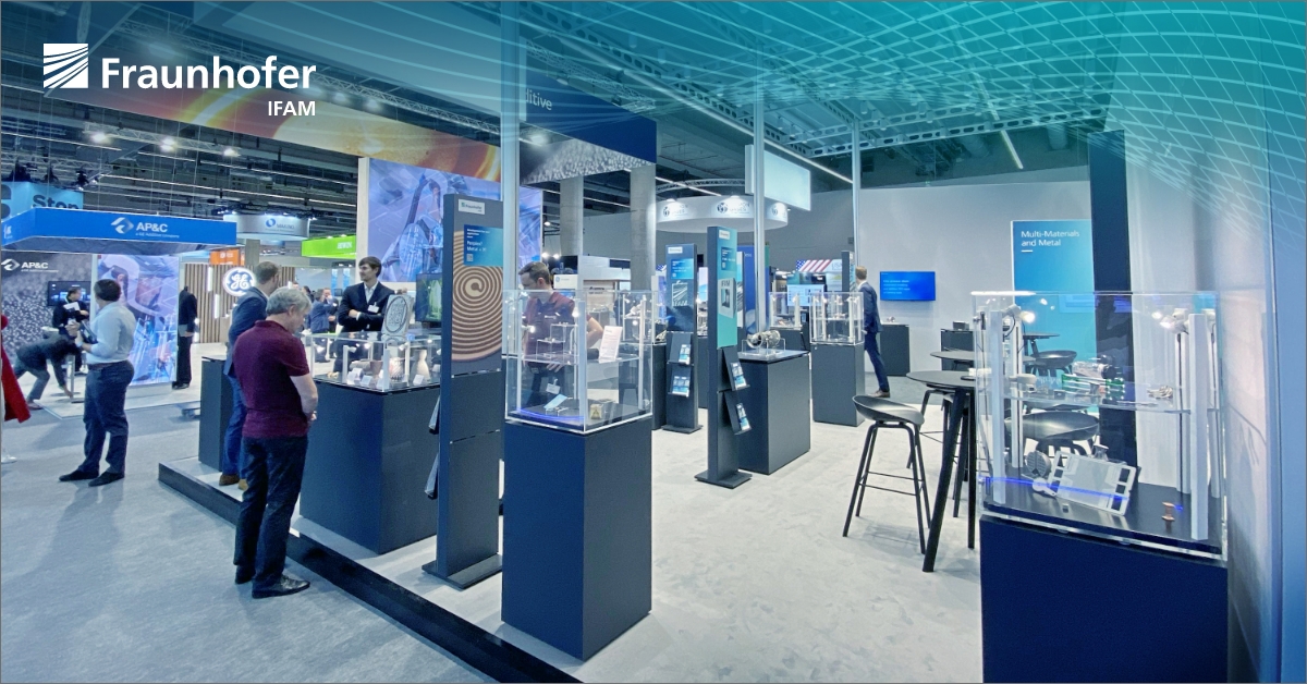 Welcome to @formnext_expo 2023! Until November 10, our experts from <a href="/FraunhoferIFAM/">Fraunhofer IFAM</a> will be available for you as part of the <a href="/Fraunhofer/">Fraunhofer-Gesellschaft</a> common space (hall 11, booth D31) to discuss all aspects of metal powder-based #additivemanufacturing. Stay tuned: s.fhg.de/YV4