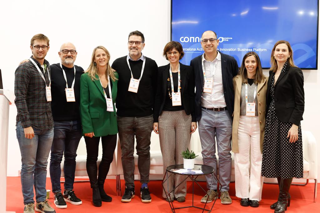 barcelonactiva's tweet photo. Continuem amb la taula rodona amb empreses que han llançat reptes CONNECTIO o han presentat solucions.

Hi participen @joanatob (@Agbar), Alex Torras (#UNIFIT), @ricardcastellet (@GebroPharmaES), @Vatiro (@CambraBCN), @JorTorrent (@EstrellaDammCat) i Amparo López (@macrotest_ok). https://t.co/8IhJqe9Ohl