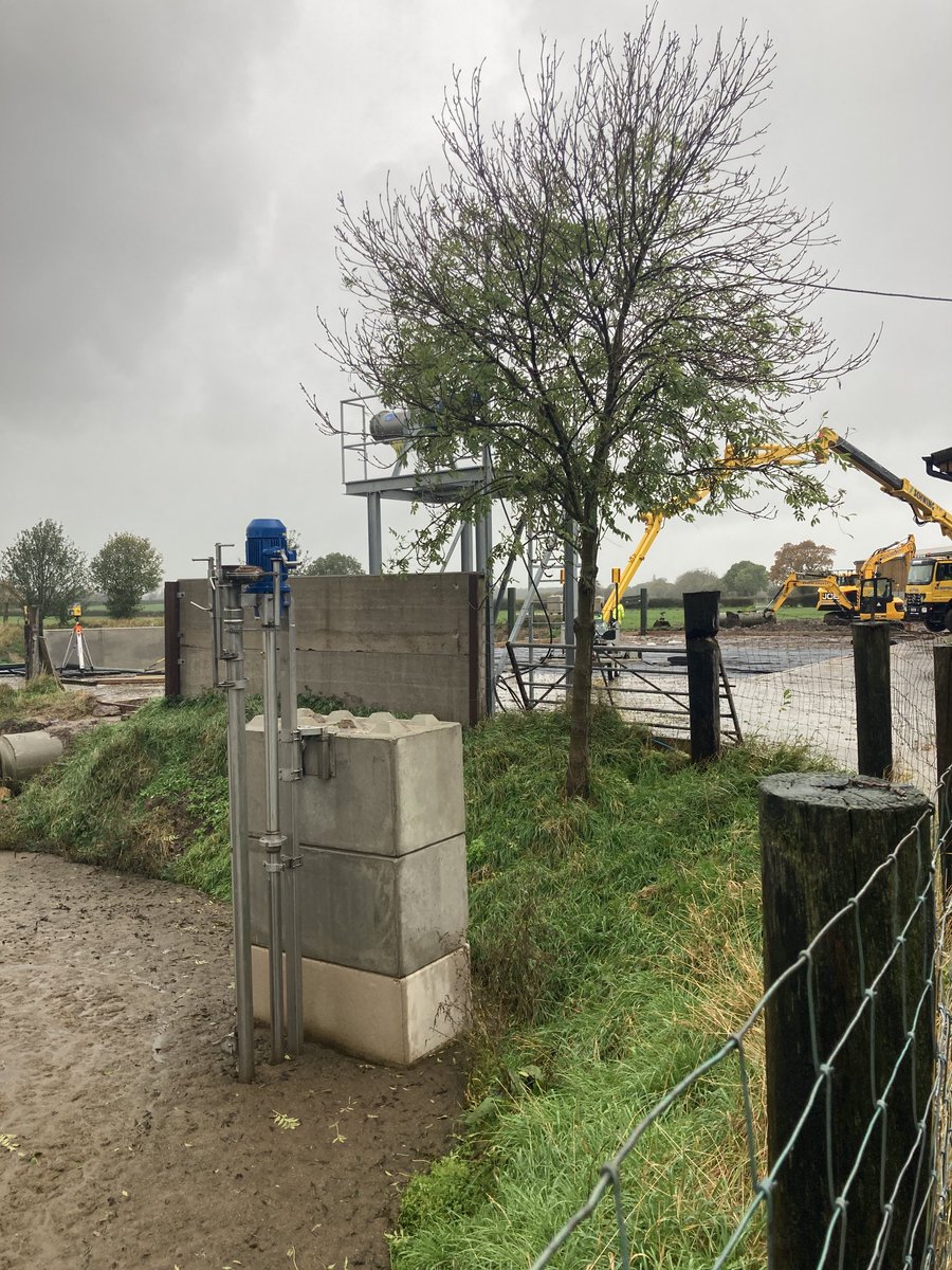 Setting up for separating the shxxxt.