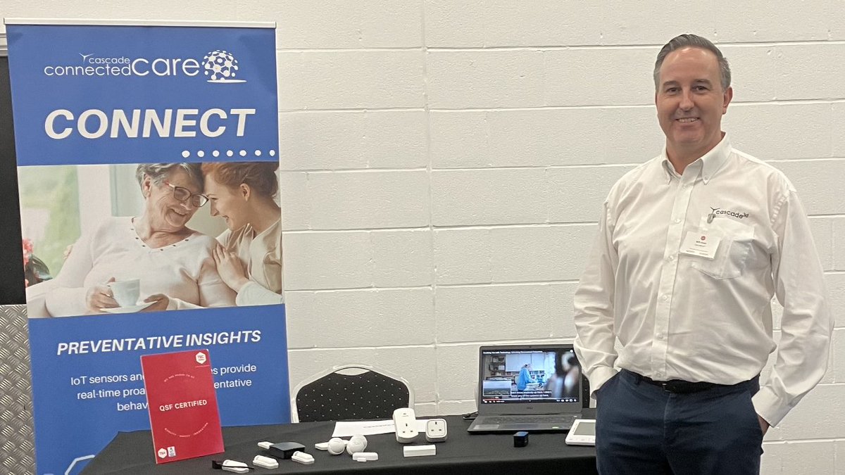 Cascade3d's tweet image. Will is at the @TSA &apos;The Future of Technology in Health &amp;amp; Social Care - Creating Partnerships &amp;amp; Changing Lives&apos; event today. If you are there pop by and say hi.