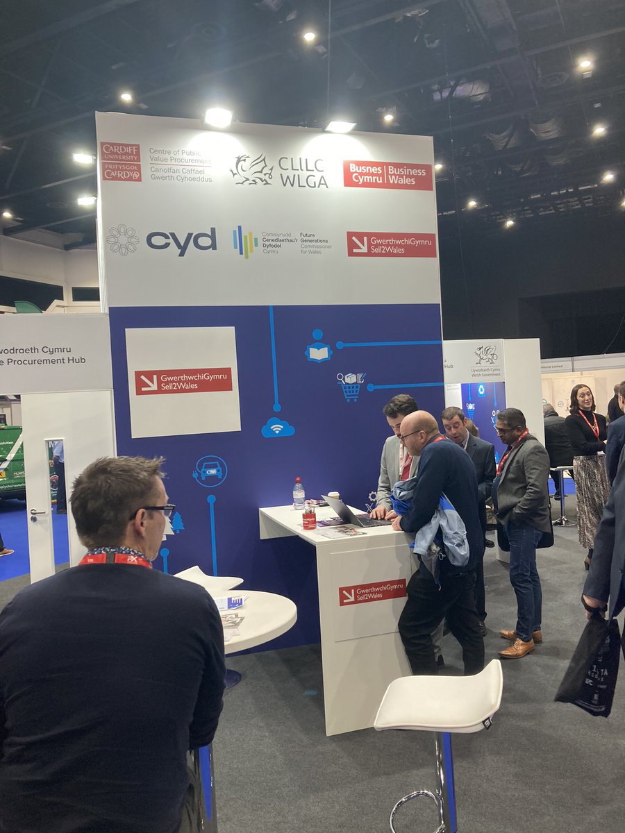 @CydCymru - 12 months on and it’s in the bright lights at #Procurex2023 @ProcurexLive. Well done all. @curshawteam @PeragoWales @WelshGovernment