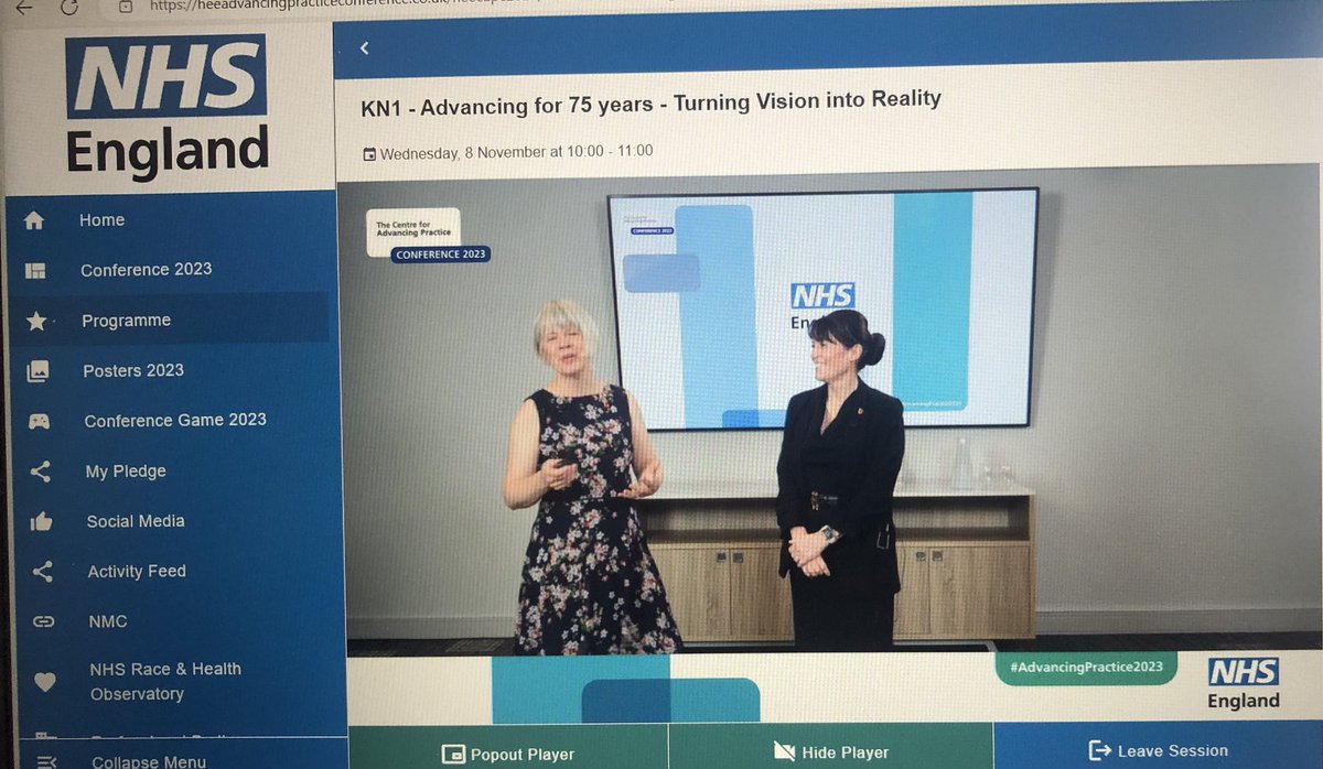 AAPEUK's tweet image. A wonderful start to @NHSE_WTE #AdvancingPractice2023 💫💫 Looking forward to sharing learning,  gaining new insights, and networking with our multi-professional, multi sector #AP colleagues over the next two days #feelinginspired 😃@BeverleyHarden @JamesPrattACP