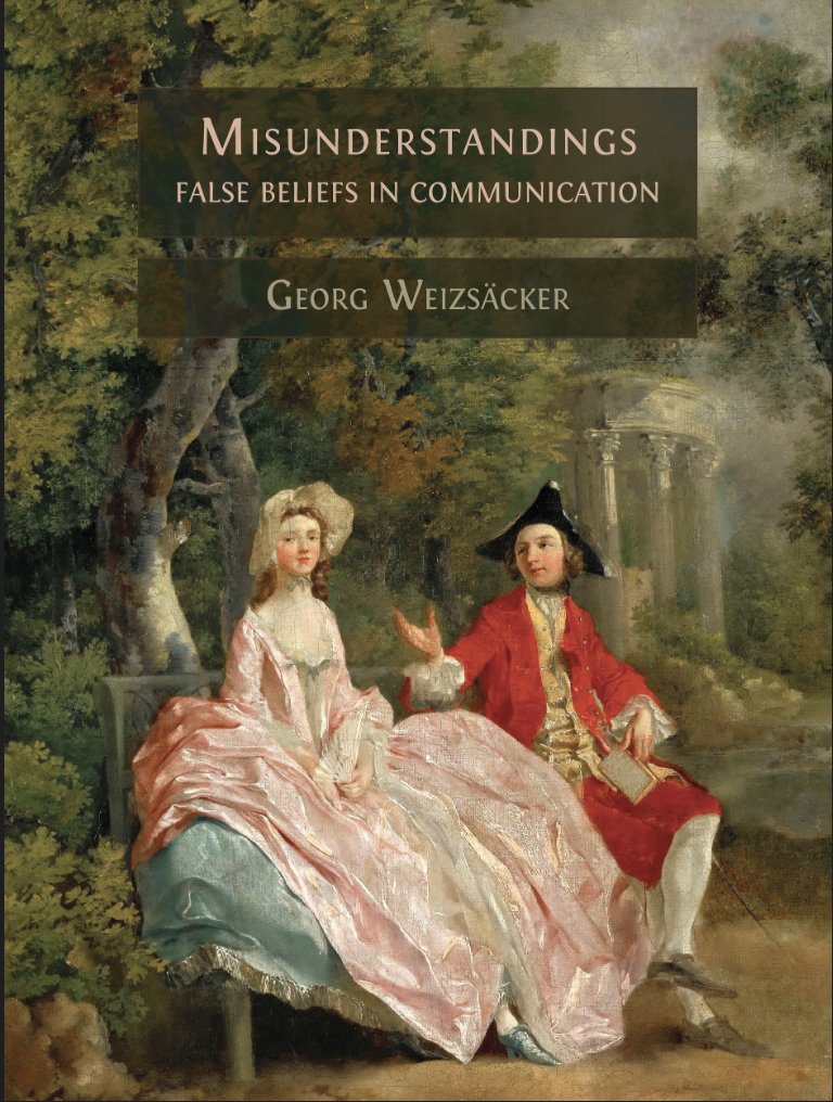 What makes a conversation successful? 📣 The new book by our spokesperson Georg Weizsäcker, 'Misunderstandings: False Beliefs in Communication,' examines the #BehavioralEconomics of human conversations. #EconTwitter @HumboldtUni @BSE_Berlin @BBE_Berlin #OpenAccess👇 [1/4]