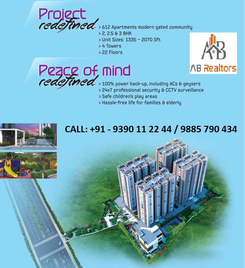 GSquareRealtors's tweet photo. Buy #LuxuryApartment at Nallagandla, Hyderabad at best price. #ABRealtors has Resale Flat for sale at 5th Floor 1,750 SFT East Facing at #AparnaCyberScape.
Please call @ABRealtors1 Team
+91 - 9390 11 22 44 / 9885 790 434
#LuxuryApartmentSale #FlatSale #AparnaApartment #AparnaFlat https://t.co/iCcnyVeLi3