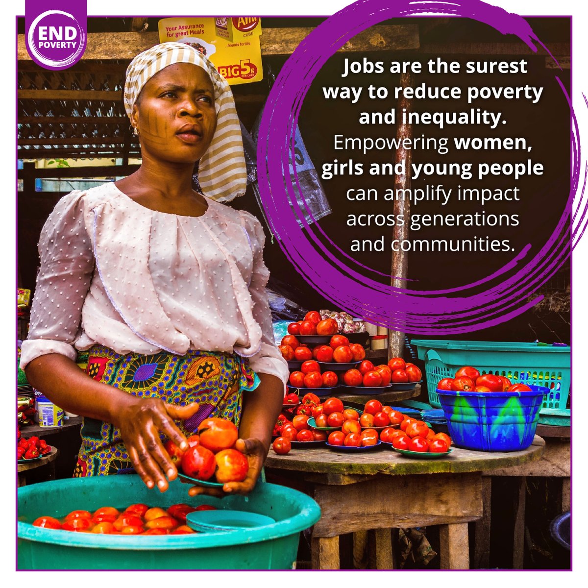Jobs are the surest way to reduce poverty &amp; inequality. Impact is further multiplied when we empower women, girls, and young people.

Learn how countries can grow their economies while protecting the most vulnerable: wrld.bg/x2Xr50Q2mTE
