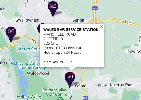 Heading to #Sheffield? You now have more choices of where to use your Keyfuels card! Visit Wales Bar Service Station, S26 5PE, to use your Keyfuels card - check it out here bit.ly/39F8eWC