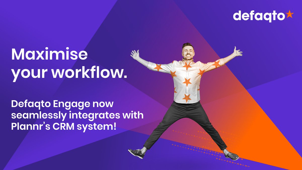 Defaqto Adviser (@defaqtoadviser) on Twitter photo We’re excited to announce that our integration with <a href="/plannrcrm/">Plannr CRM</a> is now live! Benefitting users of both systems, Defaqto Engage now connects with Plannr’s (CRM) tech for advisers, planners & wealth managers. Find out more: bit.ly/3sttvS0 #financialadvice #finance We’re excited to announce that our integration with <a href="/plannrcrm/">Plannr CRM</a> is now live! Benefitting users of both systems, Defaqto Engage now connects with Plannr’s (CRM) tech for advisers, planners & wealth managers. Find out more: bit.ly/3sttvS0 #financialadvice #finance