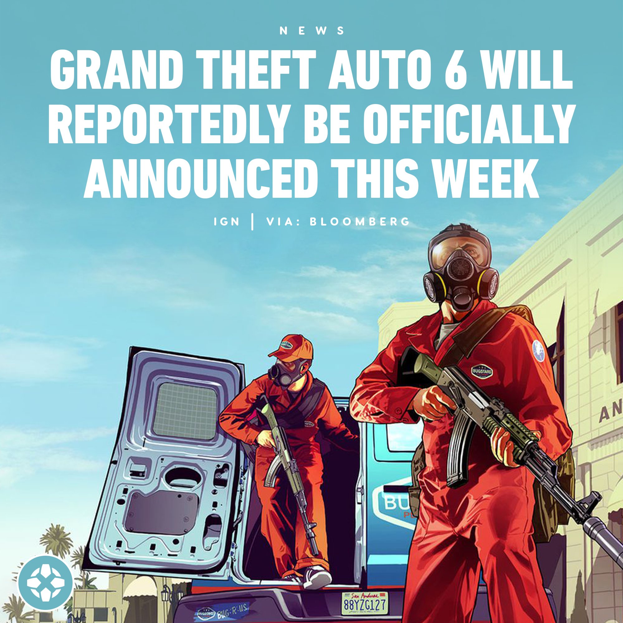 Grand Theft Auto 6 to be announced 'as early as this week