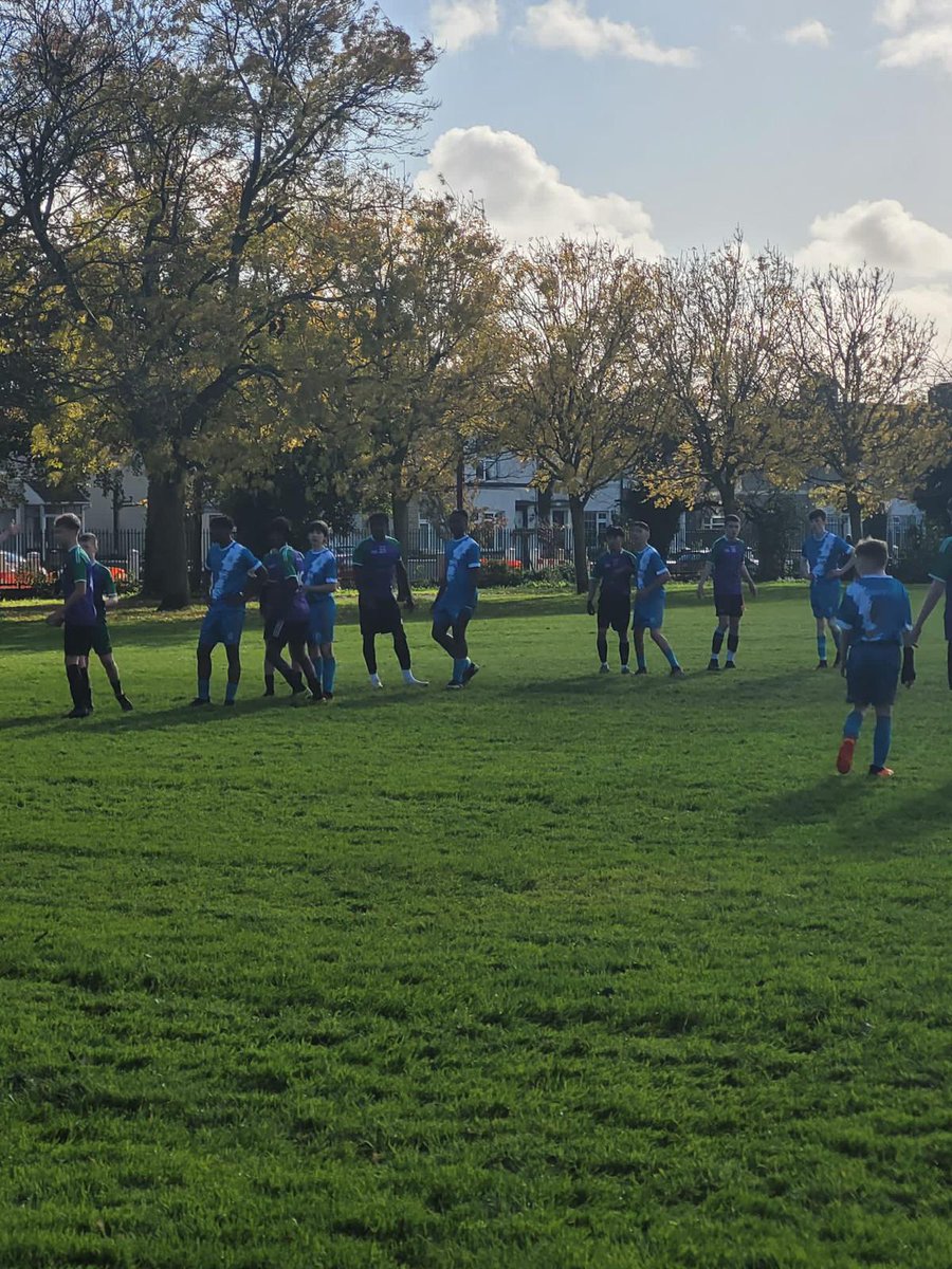 Ellenfield CC  playing against Hansfield ETSS in Ellenfield Park yesterday ⚽️
Thanks to Mr McMahon &amp; Mr Quinn for managing and looking after the team.