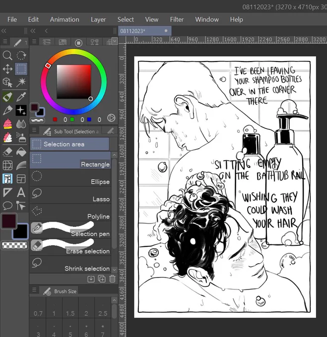 if  IF  I manage to finished this lyrics comic it gonna hurts SO BAD 