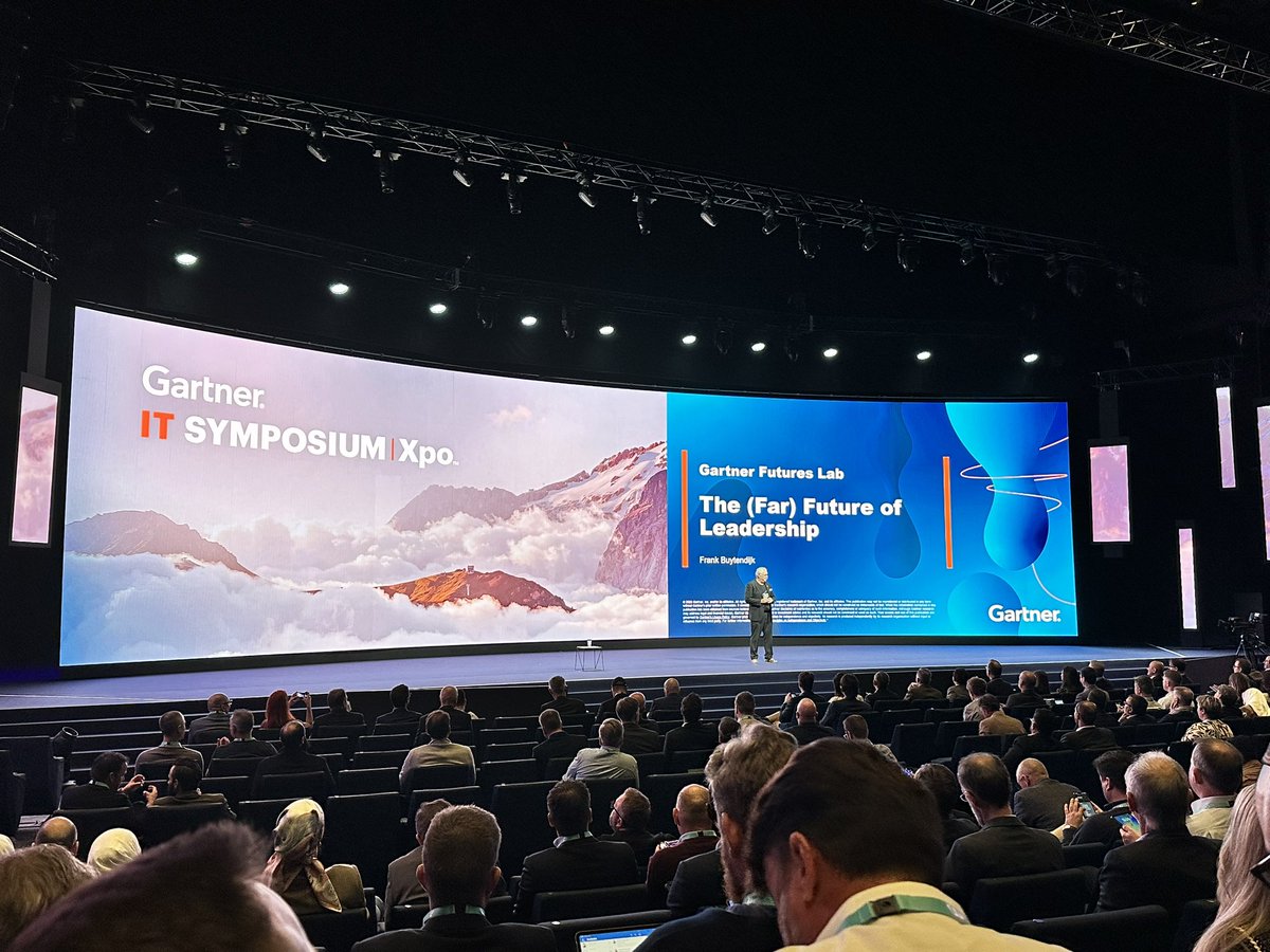RushoodA's tweet photo. Gartner keeps delivering.. 

Future Lab - The (Far) Future of #Leadership 

#GartnerSym https://t.co/9bmHpm84R3
