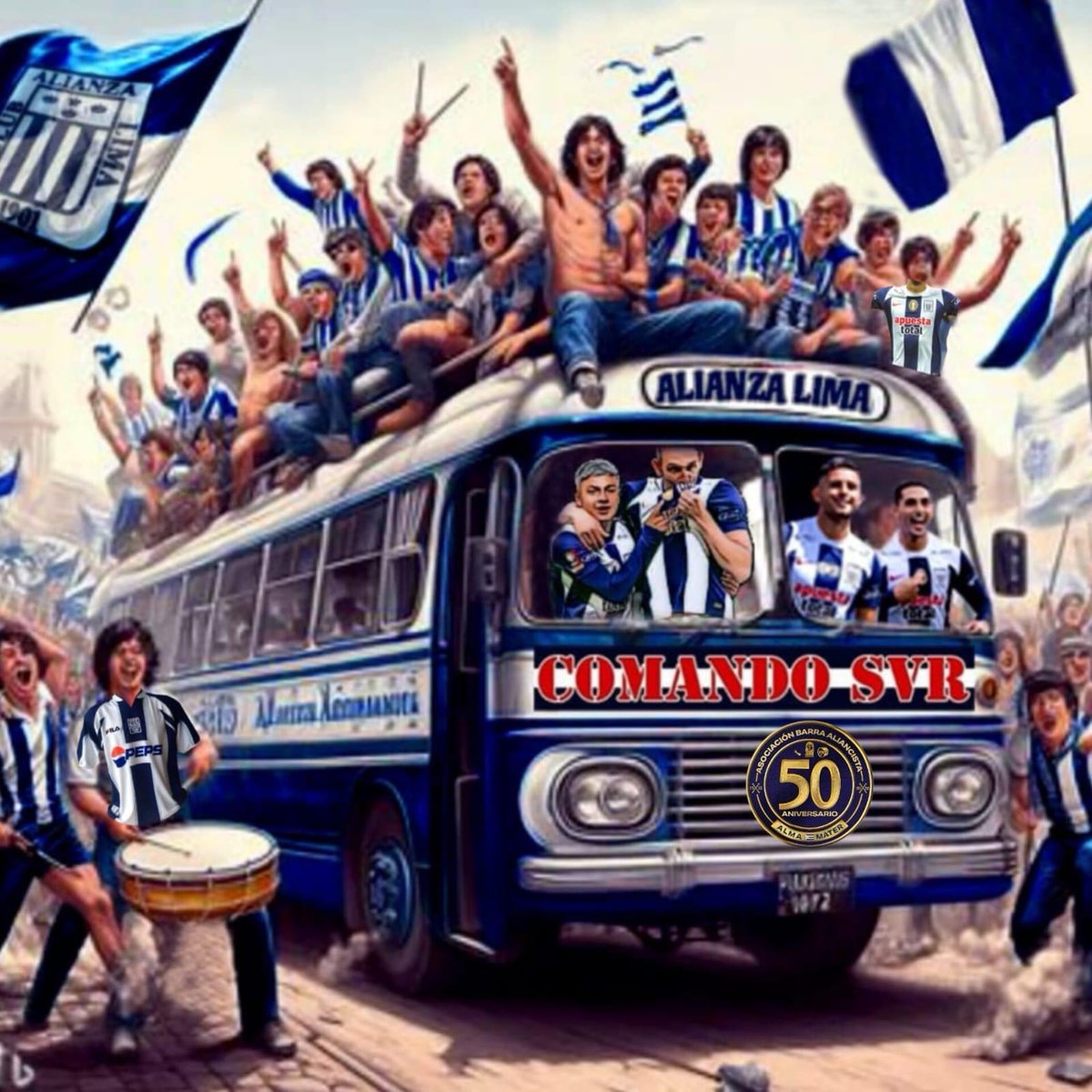 PalaciosMoncada's tweet photo. Vamos todos con fe por el tricampeonato. 💙🤍
#ArribaAlianza 
#PorElTri https://t.co/G3LWC6mWEb