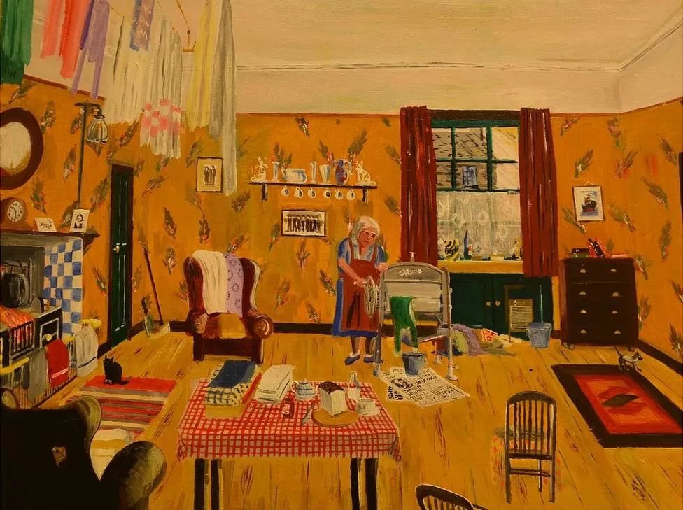 Good Morning Everyone
Thomas McGoran 
He’s 95 years old and after he retired from his job he started painting scenes from his childhood in Glasgow.   
He wants the world to see them before he dies .  
They are wonderfully nostalgic. .