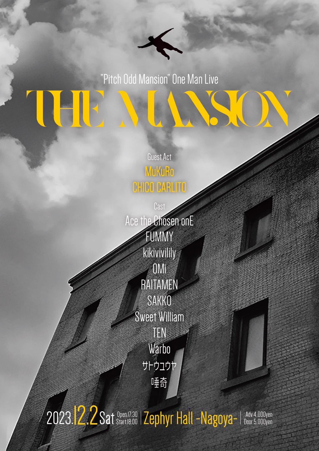 pitch odd mansion RESIDENT HUMAN ポスター PitchOddMansion (@PitchOddMansion) / X