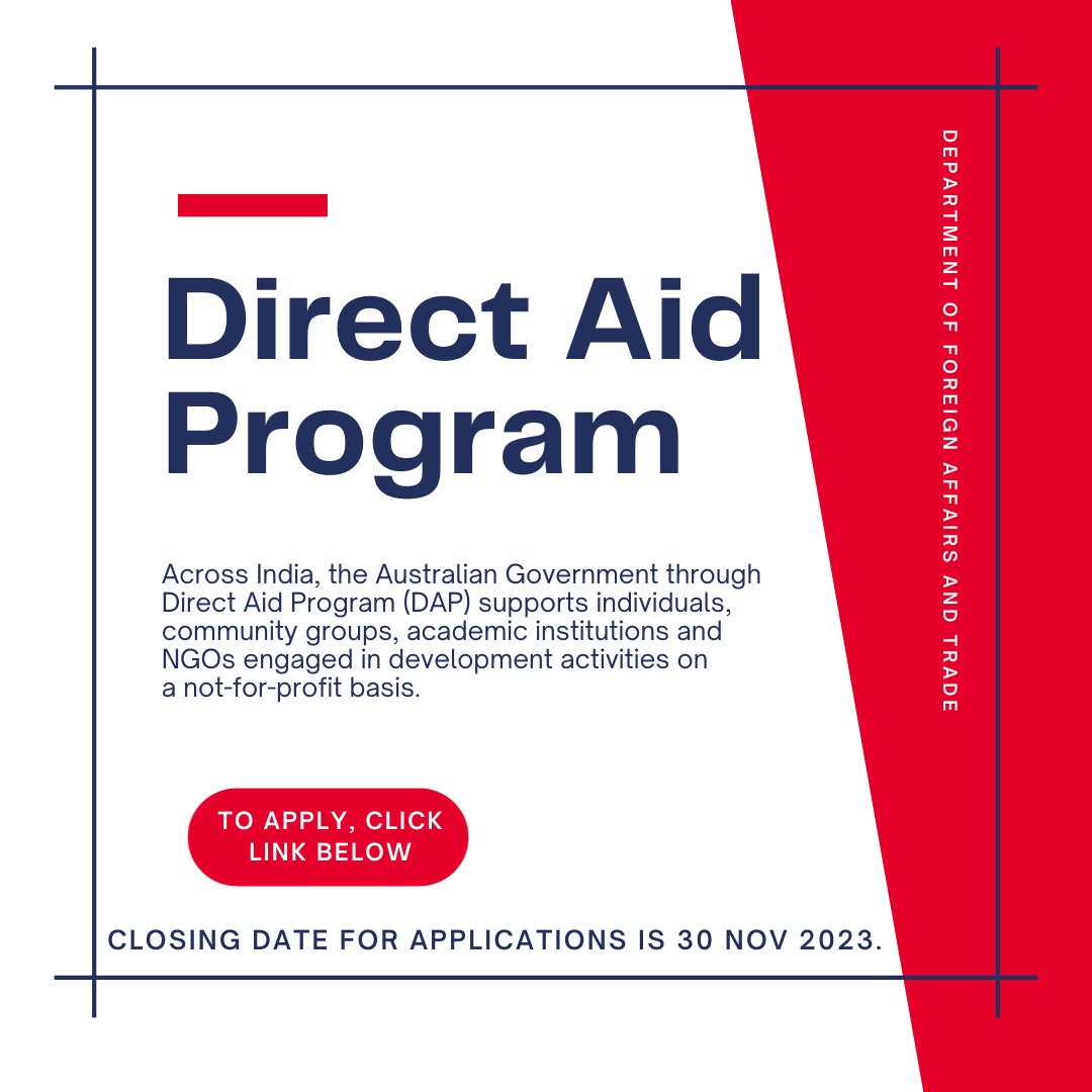 AusCGChennai's tweet image. #Australia funds community developmental projects through our #DirectAidProgram. This is your chance to apply for our latest round of #DAP.
 
For more info 👉
chennai.consulate.gov.au/cnai/DAPDAP.ht…
 
#DAP2023 #TamilNadu #Kerala  #AndhraPradesh