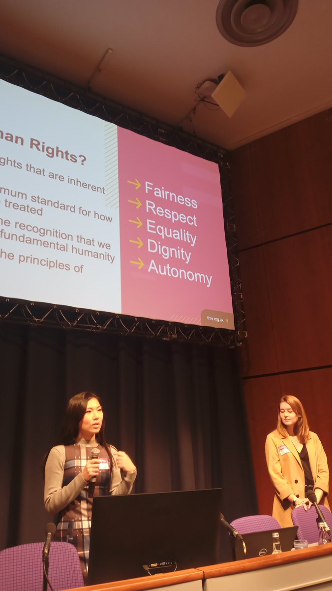 Fairness. Respect. Equality. Dignity. Autonomy. @THRE_equal explains human rights aren't just about the law. They're about how we treat each other as humans #SCVOGathering @scvotweet @GlasgowCVS @evoc_edinburgh @HighlandTSI