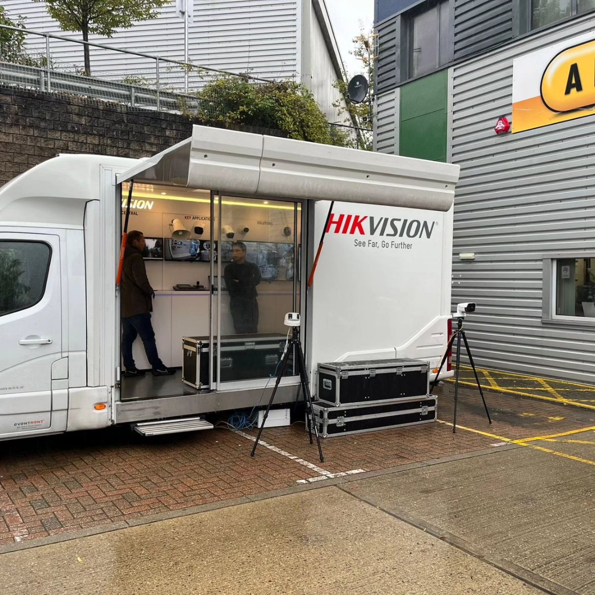 It's  a busy day at our #hemelhempstead branch open day. Come along and see what's new in #smarthome and #security.