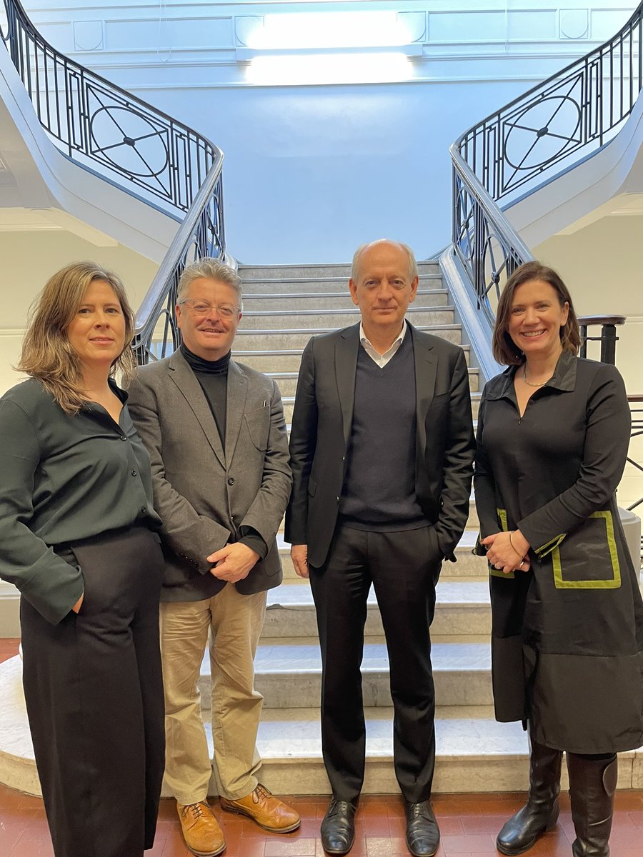 insight_centre's tweet photo. AI Ambassador @ScanlonPatricia with
@BarryOSullivan, Stuart J Russell and @susanleavy at @NCH_Music #AIandSociety @ucddublin @DCU @uniofgalway @UCC @scienceirel https://t.co/EdQX9VbsOF