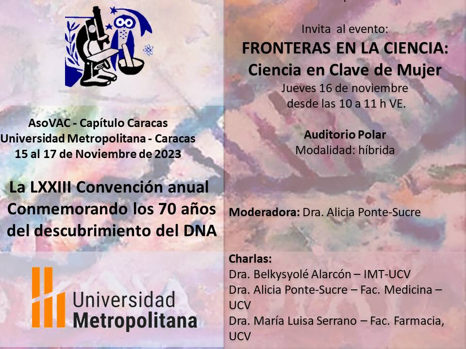 Te esperamos en nuestra LXXIII Convención Anual de la AsoVAC-Capítulo Caracas. Aquí te presentamos la información correspondiente a los eventos.
asovac.org/convencion-2023