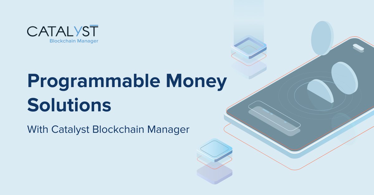 #ProgrammableMoney is digital and features conditional logic that governs how it behaves. Imagine how the world, not just business, will be impacted by this groundbreaking and remarkable innovation.

Learn more: hubs.la/Q0288P170

#CatalystBlockchainManager #DLT