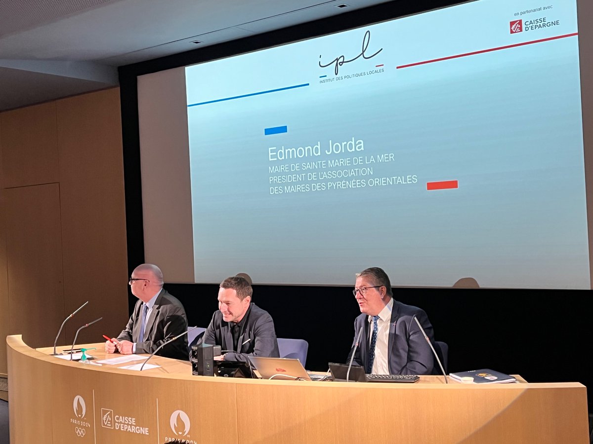 Edmond Jorda Président de <a href="/l_amf/">AMF | Association des maires de France</a> 66 conclut le Colloque de l’innovation locale en insistant sur le dynamisme des collectivités locales et leurs élus qui se battent au quotidien pour faire aux nouveaux enjeux climatique, inflationniste et démocratique