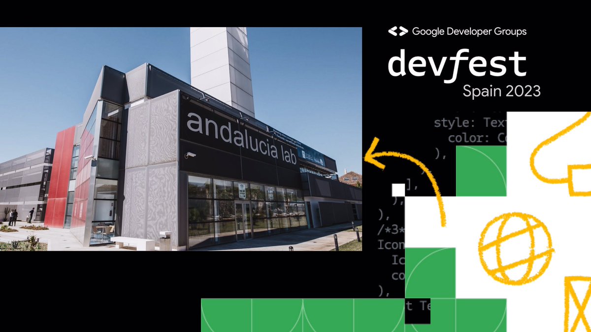 GDGMarbella's tweet image. 🎉 Muy contentos de celebrar mañana DevFest Spain 2023 junto a @GDG_ES en un lugar excepcional
👏🏼 Gracias @andalucialab por apoyar a el conocimiento para estudiantes y toda la comunidad tecnológica