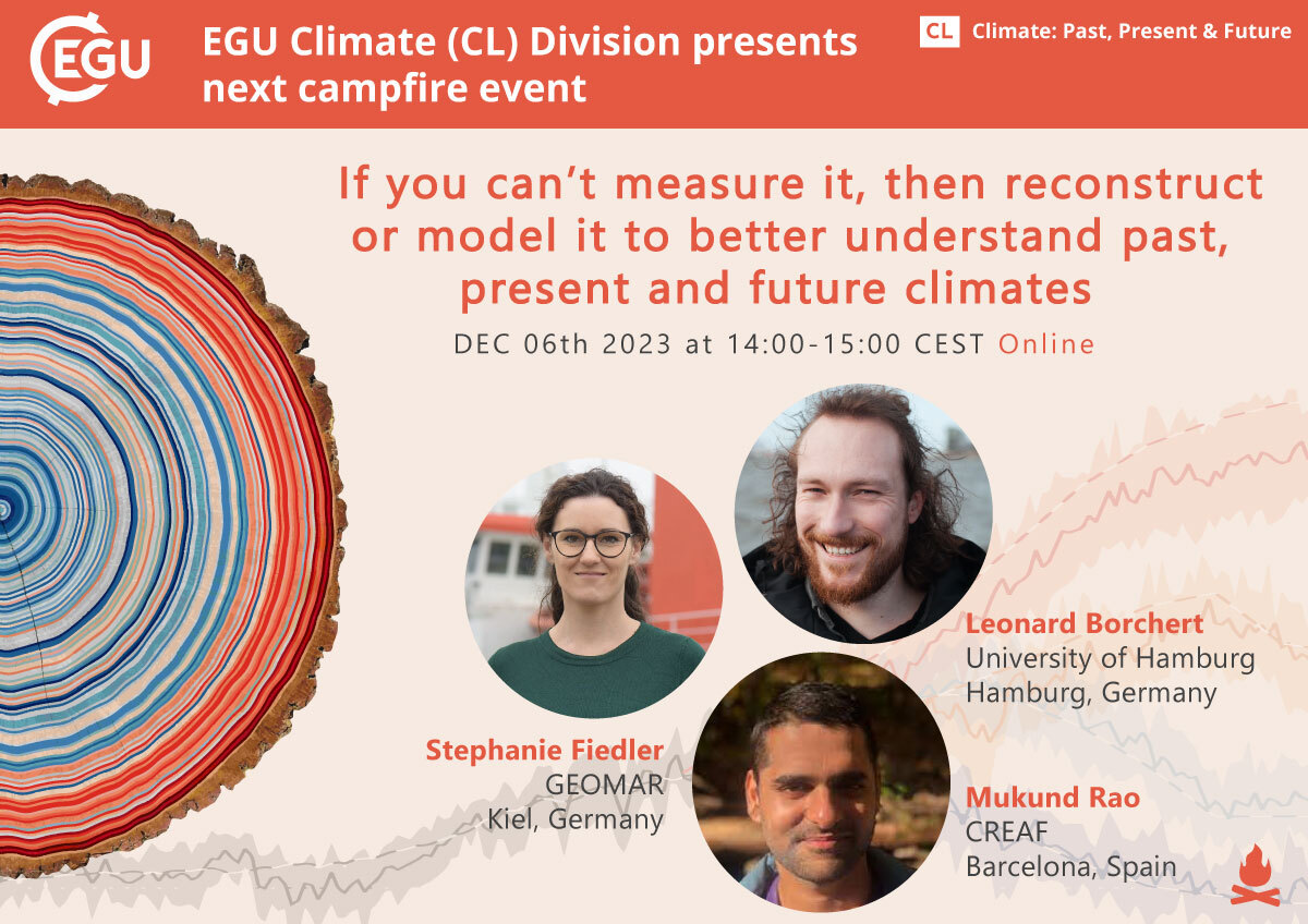EGU Climate Division (@egu_climate) on Twitter photo <a href="/EGU_Climate/">EGU Climate Division</a> ECS team is back with another campfire and we are extremely excited to have three fantistic topics on Climate of the past, present and future. Please register for the event egu.eu/webinars/138/c…
#campfire #climate #ecs #sciencecommunication #outreach #EGU <a href="/EGU_Climate/">EGU Climate Division</a> ECS team is back with another campfire and we are extremely excited to have three fantistic topics on Climate of the past, present and future. Please register for the event egu.eu/webinars/138/c…
#campfire #climate #ecs #sciencecommunication #outreach #EGU