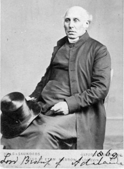 AustAnglican's tweet photo. 8 November 1881: end of an era for South Australian Anglicans with the retirement of the Rt Revd Augustus Short (1802-1883), first Bishop of Adelaide for the previous 34 years. #anglican @Adel_Anglican #142years The diocese included all of SA, and, before 1858, WA as well. https://t.co/7v8enJCYZe