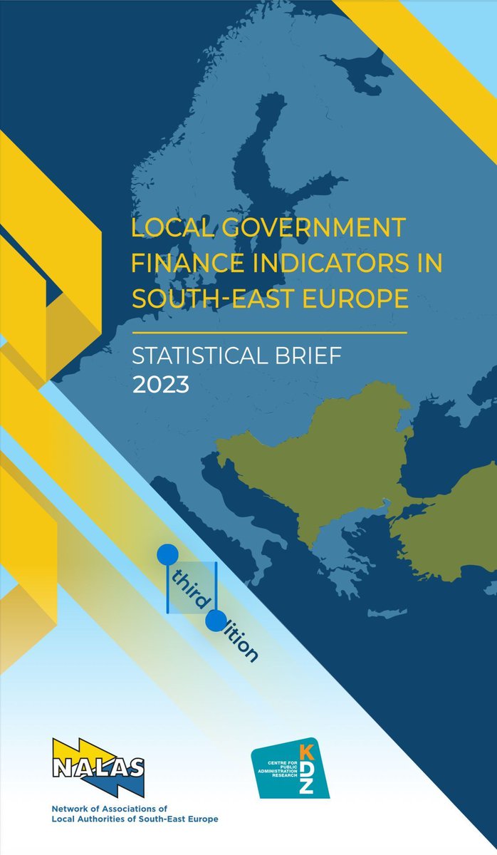 🆕 Local Government Finances in South-East Europe 💶 

You always wanted to know where the money of Local Governments comes from? And how budgets are spent?

The new publication of <a href="/nalas_eu/">NALAS</a> and <a href="/KDZ_Austria/">KDZ</a> gives answers. 👏 <a href="/elton_stafa/">Elton Stafa</a> and team.

👉 buff.ly/3SoQWql