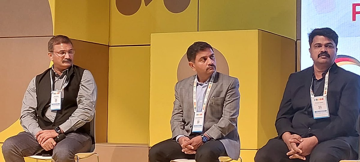 BMC Commissioner-cum-CEO BSCL <a href="/Vijaykulange/">Vijay IAS</a> actively participated and engaged in discussions at the <a href="/SmartCityexpo/">Smart City Expo World Congress</a> in #Barcelona. 
His discussion on transforming #publictransportation in #Bhubaneswar, E-mobility, sustainability, and public policies, along with the role of digital