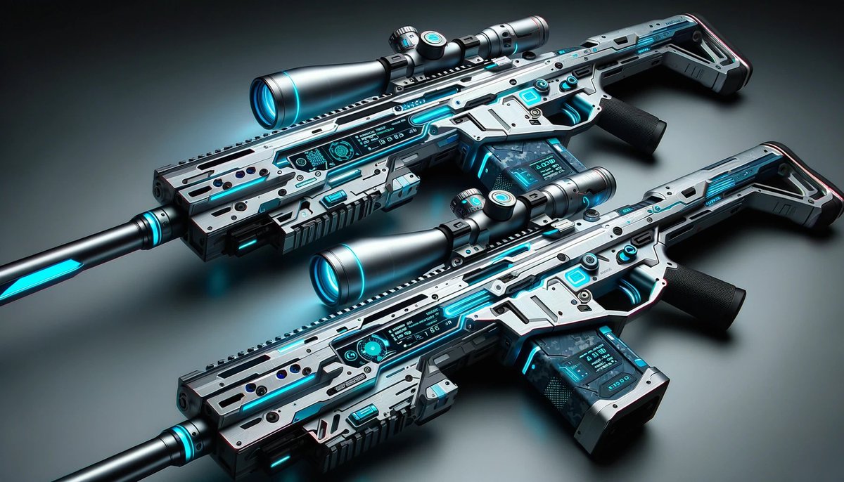 Stepping into the future of combat with our latest weapon design. 🚀 Here’s a sneak peek at the cutting-edge arsenal we’re crafting for the cyber warriors of tomorrow. What do you think? #GameDev #BCG #P2E #FPS #CyberBattle #UnrealEngine5 #NextGenGaming