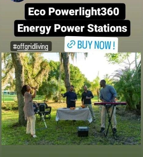 AriaUniversal's tweet photo. Did you know you can use @teslaenergy @TeslaCharging EV. to charge Eco Powerlight360 Portable Power Station??  😎😎😎

With Our Eco Powerlight360 you'll Never be afraid of running out of battery during your trip 🤩🤩 https://t.co/06D4EpscN0