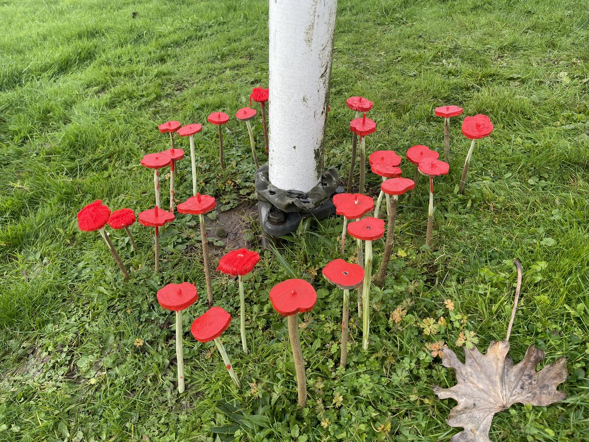 craigarmiger's tweet image. Nice morning so far with #class16 @GaerPrimary making poppies and remembering. Some good woodland craft skills towards their outdoor ambassador award too