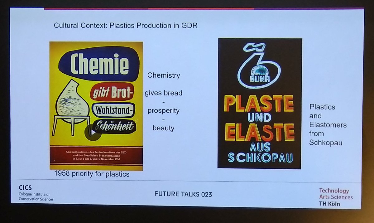 Really interesting project on plastics used in design in the GDR - looking forward to future publications