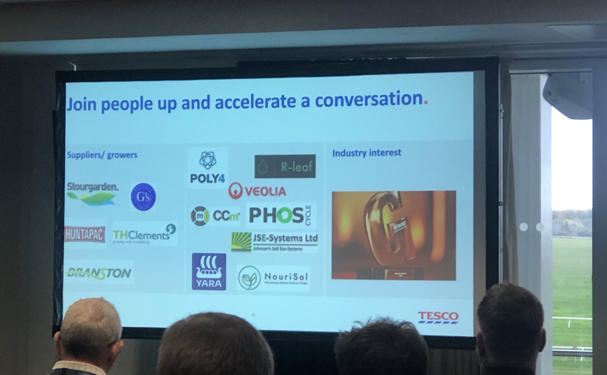 Great to see Peter Ilman of <a href="/Tesco/">Tesco</a> talk about their low carbon fertiliser project, including Poly4 <a href="/AA_POLY4/">POLY4</a>. Need for collaboration, testing on-farm and trusted data sharing #REAP2023 <a href="/Agri_Tech_E/">Agri-TechE</a>