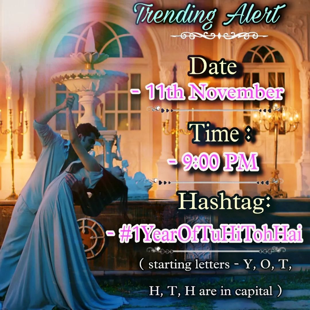 rheashrmafc's tweet photo. Trend alert ⚠️ 
Pc @thankyousumedh 
#TuHiTohHai #RheaSharma #SumedhMudgalkar https://t.co/rfiO5yirK4