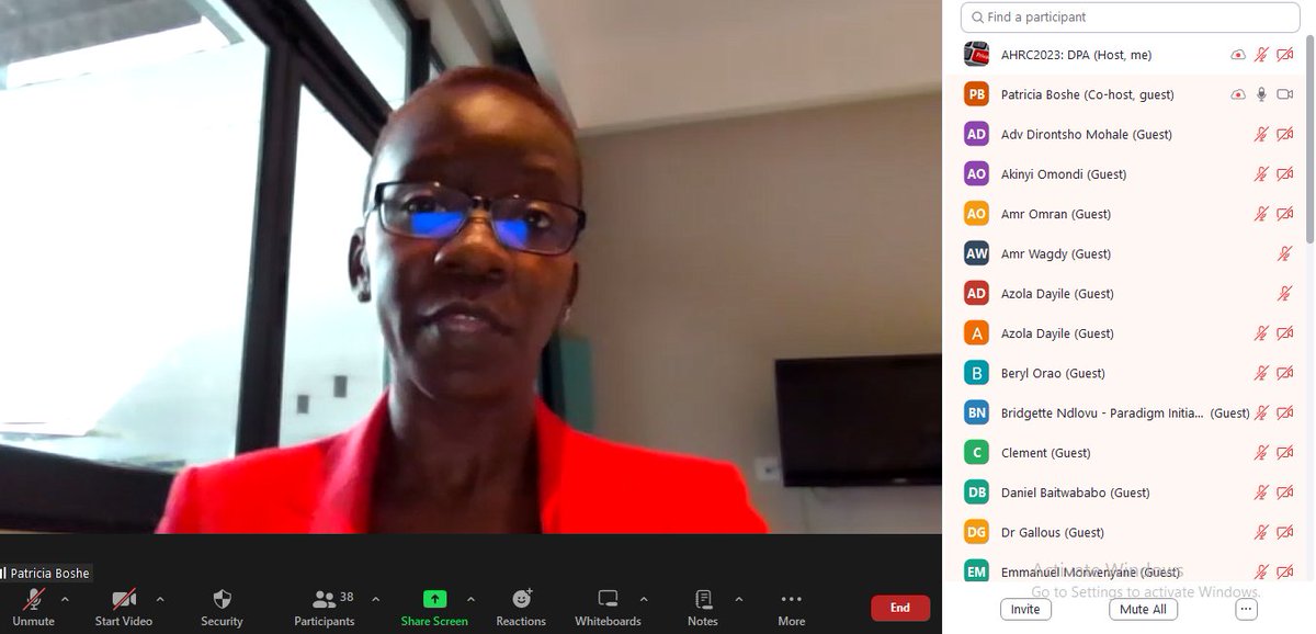 basimanyaned's tweet photo. #AHRC2023_DPA
Now looking at 'Oversight and data protection in Africa' with Dr Patricia Boshe, Data Protection Trainer, University of Passau 
@CHR_HumanRights @UPLawFaculty @UPTuks @tomiwa_ilori @MagnusKillander @henfknz  @hledubzz https://t.co/GwL3S1vmWd