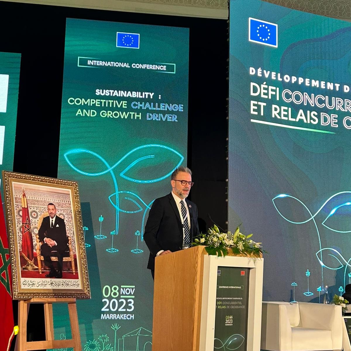 “Les politiques de concurrence et de protection des consommateurs jouent un rôle clé dans le développement de la durabilité". Pedro Manuel Moreno, Secretaire General Adjoint de la CNUCED. Conference international sur concurrence et developpement durable. Marrakesh🇲🇦