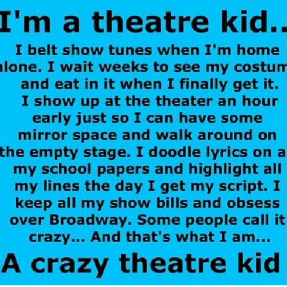 #theatrekid #stageismylife #musicaltheatre