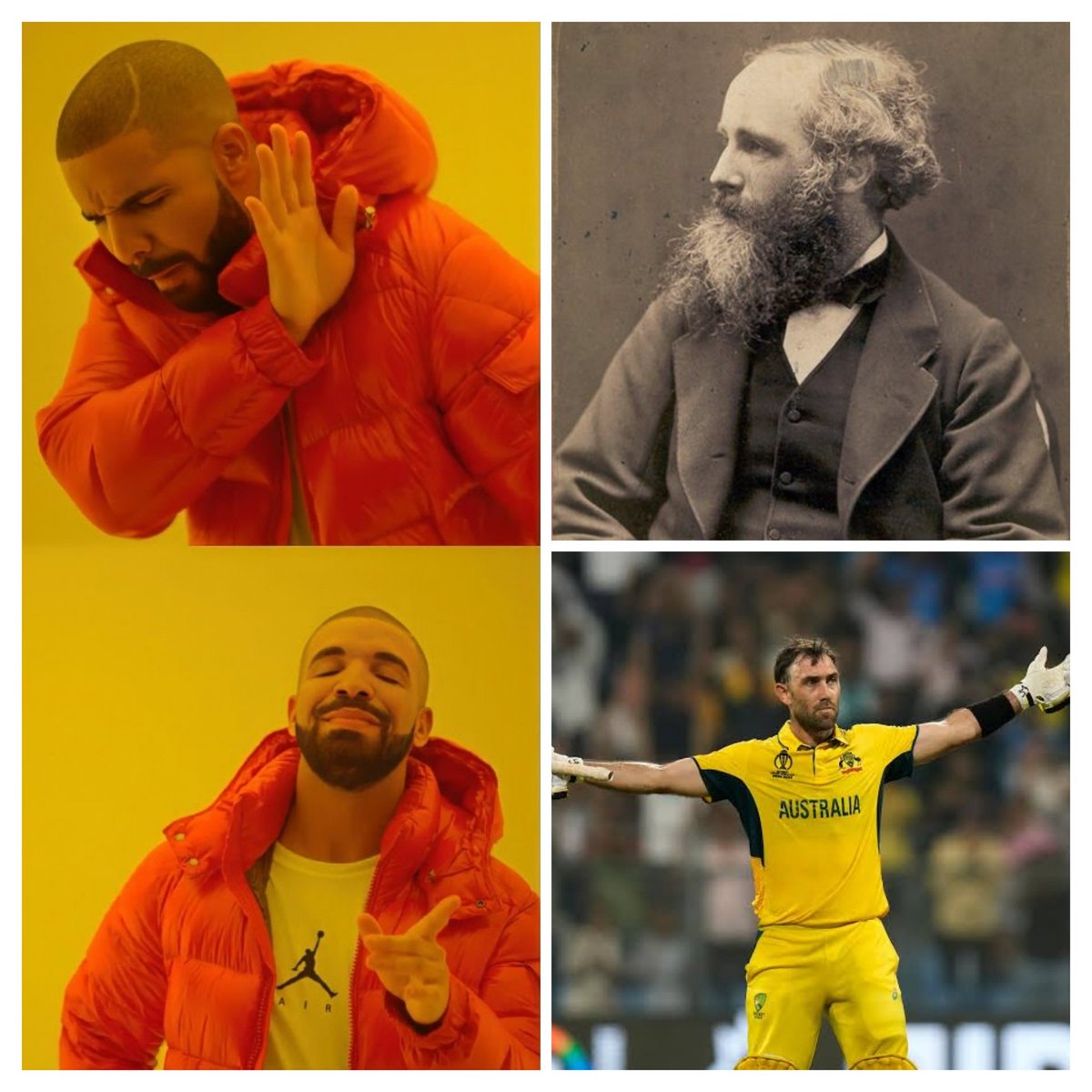 BioSampurna's tweet photo. If you know, you know. 
#CWC23 
#AUSvsAFG 
#Maxwell 
#AcademicTwitter 
#Physics https://t.co/rRXNcqpQtb