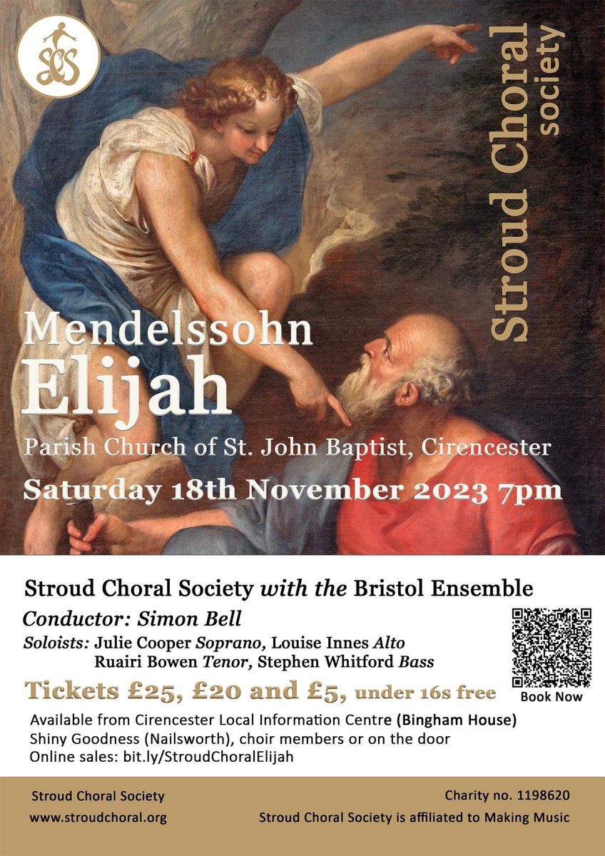 Looking forward to joining forces with <a href="/BristolEnsemble/">Bristol Ensemble</a> for our concert in #Cirencester on Nov 18th. Promises to be a dramatic and rousing evening!