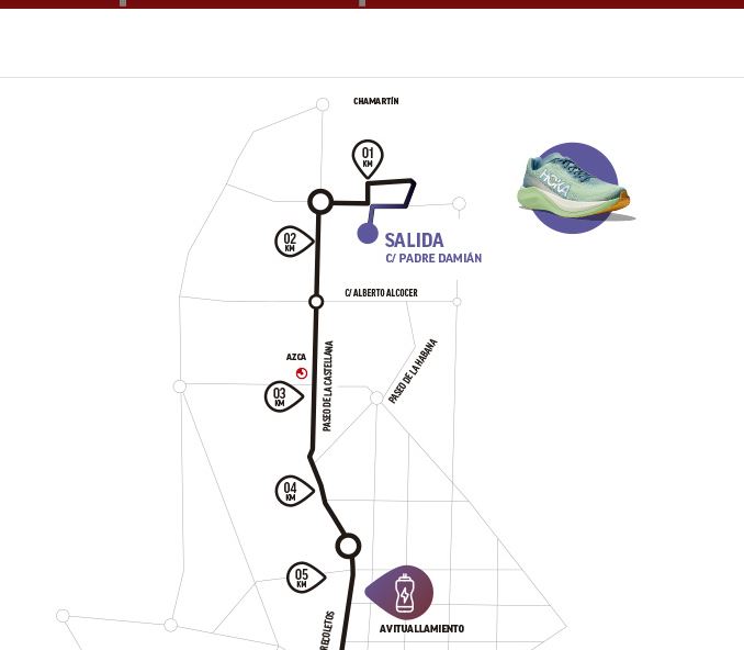 Stradimarius's tweet photo. @derbiaficiones En el esquema del recorrido de vuestra web, supongo que donde pone Calle Alberto Alcocer queríais decir Av. Concha Espina y donde pone Paseo de la Habana queríais decir Calle Serrano. https://t.co/rwYmWCspFp