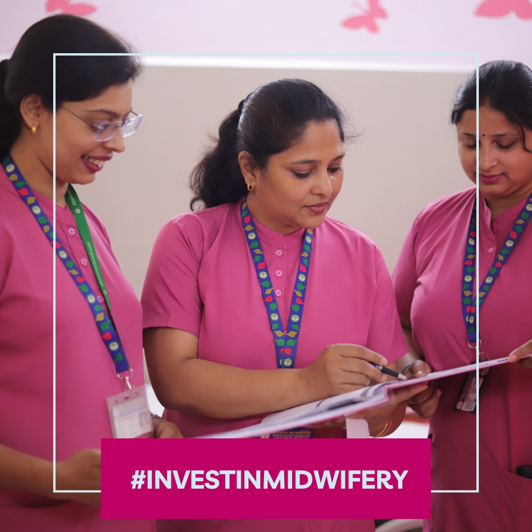 Establishing a robust #MidwiferyTrainingEcosystem in India. #Midwives are more than just delivery room heroes. They're the backbone of holistic women's health, supporting mothers from #pre-pregnancy to #postnatalcare. #InvestInMidwifery @MoHFW_INDIA @BMGFIndia @Jhpiego