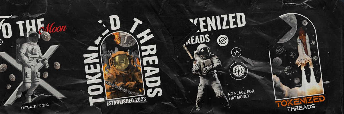 TokenizeThreads's tweet image. 🚨NEW DROP ANNOUNCEMENT🚨

By the end of the month 10+ new designs will be dropped over on the site.

New T's, New Hats, New Hoodies &amp;amp; more! Just in time for the holidays.

Featuring $XRP, $HBAR, $XLM, $NXRA, $QNT &amp;amp; many others.