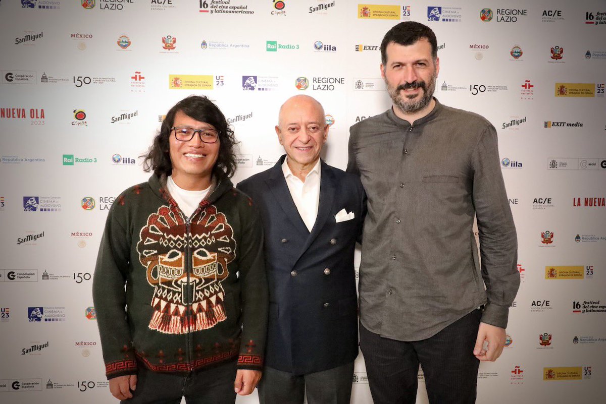 EXITmedia's tweet photo. Congratulazioni ai due registi che hanno vinto il Premio IILA-Cinema di quest’anno ♥️

⭐️ Mamá, di Xun Sero, vincitore della categoria Documentario

⭐️ La Crecida, di Ezequiel Erriquez, vincitore della categoria Finzione. https://t.co/aYYxzFDNgk