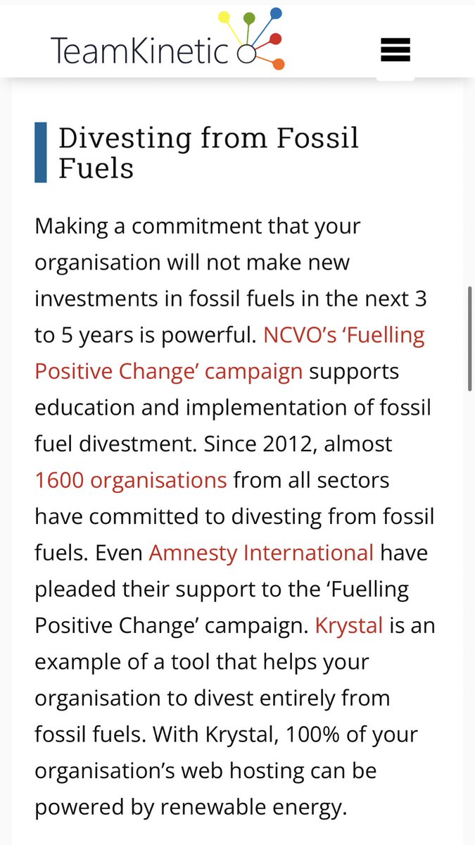 Good to see charity investment at #SCVOGathering with @Heather_CCLA. 

Our @ncvo #FuellingPositiveChange campaign - focusing on divestment - is featured in this @TeamKineticUK blog 👇

teamkinetic.co.uk/blog/2023/11/t…