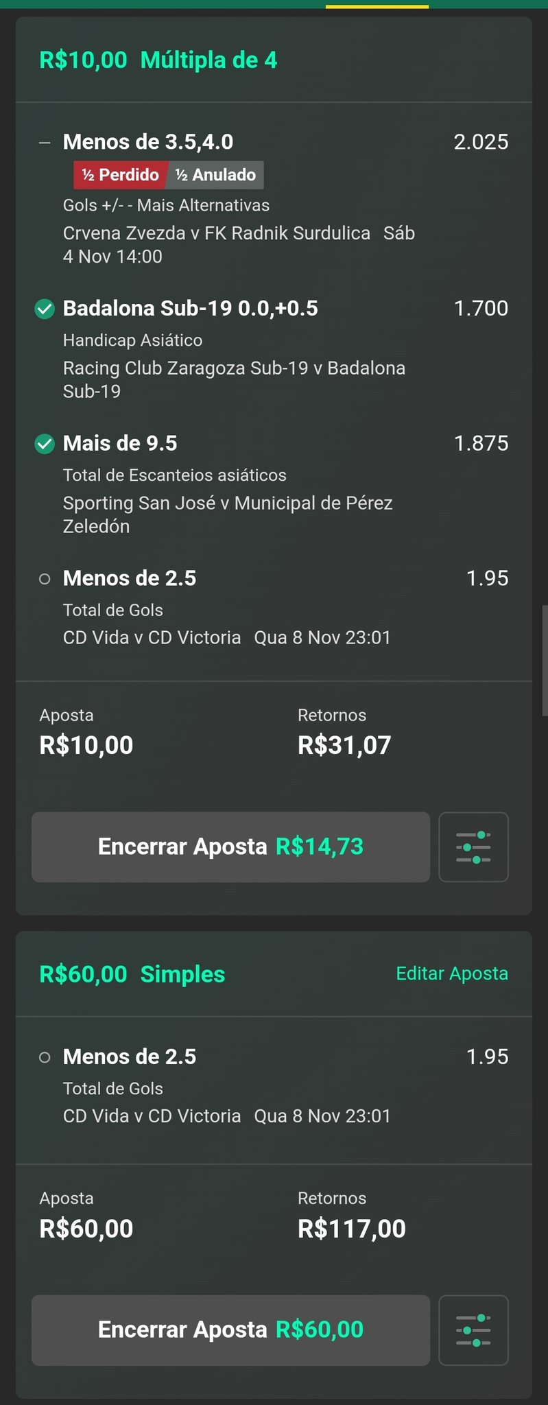 The Smart Bettor on X: Bom dia Seus Quase TD! Um aviso para começar o dia:  façam o CASHOUT da seguinte bet: Bradford PA - Empate Anula Aposta (CASHOUT  - 🔄🔄🔄) Tem