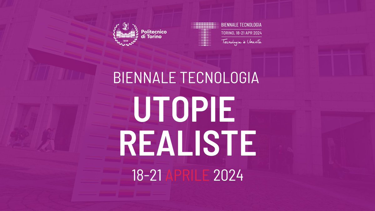BiennaleTech's tweet image. 4 anni fa iniziava l’avventura: oggi #BiennaleTech è tradizione…e come tutte le tradizioni, arriva il momento di rivoluzionarle!💥
 
Dopo tre edizioni autunnali, #BiennaleTech2024 torna in primavera e vi aspetta dal 18 al 21 aprile 🌸
 
#StayTuned