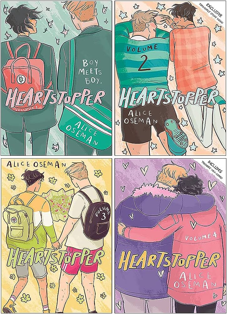 Volumes 1-4 of Heartstopper are officially in KEGS library.